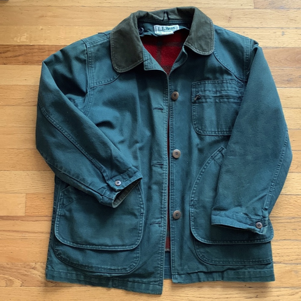 L.L.Bean vintage woman’s barn coat MADE IN USA petite small